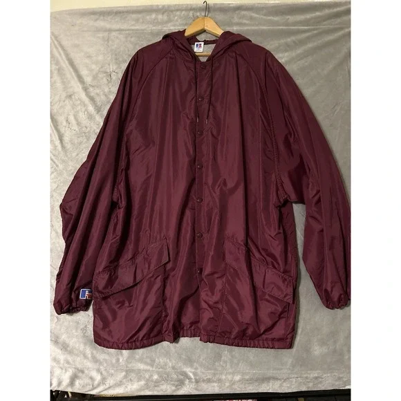 TXST Football Player Button Up Jacket Windbreaker Texas State Bobcats 46 2XL XXL - Picture 2 of 8